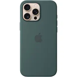 Чохол Apple Silicone Case with MagSafe для iPhone 16 Pro Max Lake Green (MA7V4ZM/A) [116160] - мініатюра 1