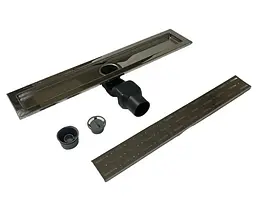 Душовий канал Maxiflow VEGA LUX 50 см решітка Дощ 4079.0Y050K.050.1 - мініатюра 5