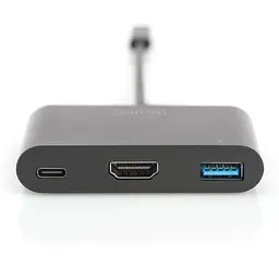 Перехідник USB-C to HDMA 2xUSB Digitus (DA-70855) - мініатюра 2
