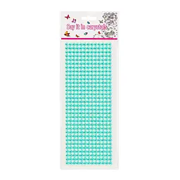 Декоративні наклейки Bambi XY-007(Light-Blue) для авто, ноутбуків, телефонів