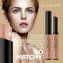 Контуруючий стик Claresa So Matchy! відтінок 3.5 (Contour) 3 г - мініатюра 2