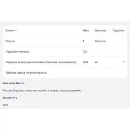 Яловича печінка Swanson 500 мг 120 капсул - мініатюра 4