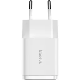 Мережевий зарядний пристрій Baseus Compact Charger 2U 10.5W White (CCXJ010202) [74462] - мініатюра 4