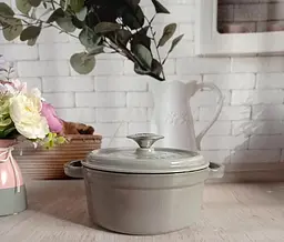 Каструля чавунна O.M.S. Collection 3165-20 2,3л Grey - мініатюра 5