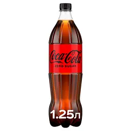 Упаковка напою Coca-Cola Zero безалкогольний сильногазований 7.5 л (1.25 л х 6 шт.) - мініатюра 2