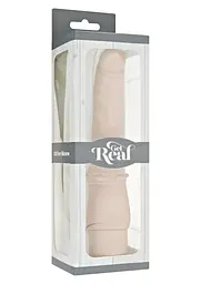 Вібратор Get Real Classic Smooth Vibrator Класичний силіконовий, 20,5 см тілесний - мініатюра 3