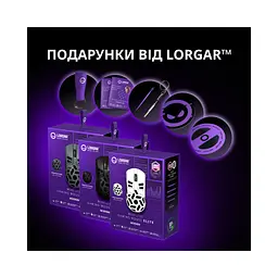 Мишка Lorgar Elite MSE90W Wireless/Bluetooth Dark Grey (LRG-MSE90W-DG) - мініатюра 12