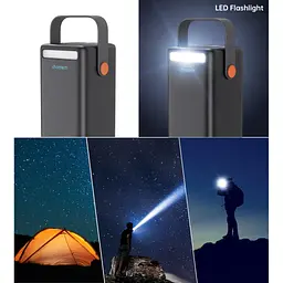 Батарея універсальна Choetech 50000mAh, PD/3.0/65W, QC/3.0/18W, USB-C, 3*USB-A, mirco USB, LED Light (B664-CCBE) - мініатюра 7