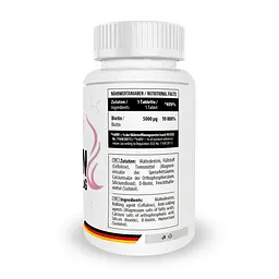 Витами В7 MST Nutrition Biotin 5000 Beauty, 100 таблеток для краси волосся і шкіри - мініатюра 2