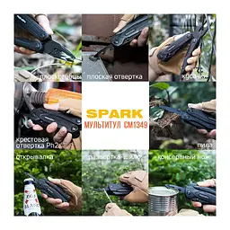 Мультитул Roxon SPARK (CM1349) - мініатюра 11