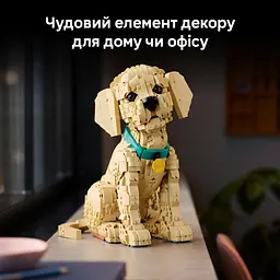 Уцінка. Конструктор LEGO Icons Цуценя золотистого ретривера 2102 деталі (11384) - мініатюра 6
