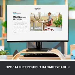 Клавіатура Logitech K860 ERGO Graphite (920-010108) - мініатюра 10
