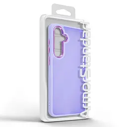 Противоударный чехол для Samsung Galaxy S24 FE 5G (SM-S721), Frame, фиолетовый, панель-накладка, термополиуретан TPU + поликарбонат PC, защита всего корпуса, защита кнопок и камеры, устойчив к деформациям, ArmorStandart (ARM76914) - мініатюра 3