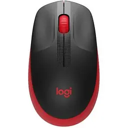 Миша Logitech M190 Red/чорний USB бездротова оптична 1000 dpi 3 кнопки 1xAA (910-005908)