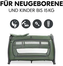 Дитячий манеж Hauck Play N Relax Dark Green - мініатюра 12
