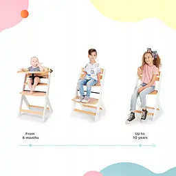 Стільчик для годування KiderKraft Enock Natural - мініатюра 7
