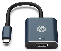 Перехідник USB 3.1 Type-C HDMI, DHC-CT202 HP чорний - мініатюра 2