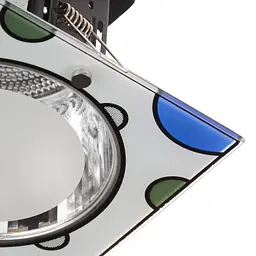Світильник Downlight стельовий Brille L13-086 DL-27/2 E27 BL врізний - мініатюра 2