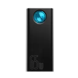 Зовнішній акумулятор Baseus Amblight Digital Display Quick Charge 65W 30000mAh [PPLG-A01] Black [69813] - мініатюра 2