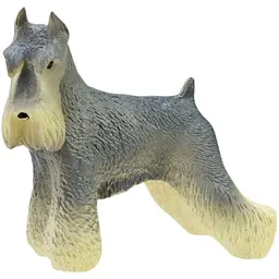 Дитяча іграшкова фігурка тварини Schnauzer Bambi TBS086-12