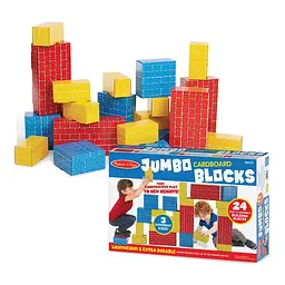 Набір картонних блоків Melissa&Doug 24 елементи (MD2783) - мініатюра 4