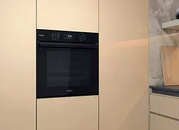 Духова шафа Whirlpool електрична 71 л, A+, дисплей, конвекція, телескопічні напрямні, пара, чорний - мініатюра 6
