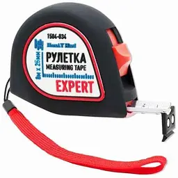 Рулетка HorsAY Hard L=8м 25мм EXPERT