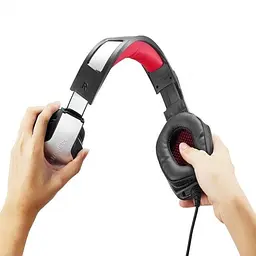 Дротова ігрова гарнітура Hunterspider Gaming with LED V4, USB, 3.5mm, 2.2m, silver - мініатюра 6