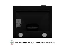 Витяжка Perfelli K 6210 BL 700 LED - мініатюра 7