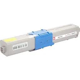 Картридж тон. BASF для OKI C510/511/530 аналог 44469752 Yellow ( 5000 сторінок) (BASF-KT-MC561Y) - мініатюра 2
