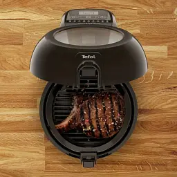 Аерогриль Tefal ActiFry & Grill Genius 1500 Вт чорно-золотий (FZ775810) - мініатюра 10