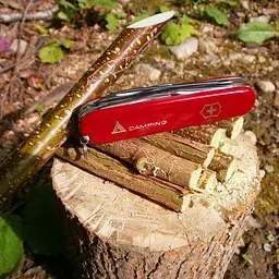 Ніж Victorinox Camper 91мм,13функ,черв - мініатюра 4