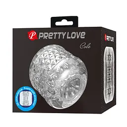 Мастурбатор Pretty Love Masturbator Cole Transparent - мініатюра 8