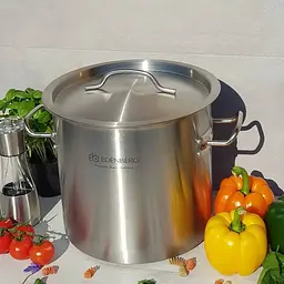 Каструля з кришкою Edenberg EB-3774 з нержавіючої сталі 25 л
