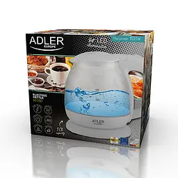 Електрочайник Adler AD 1283G grey