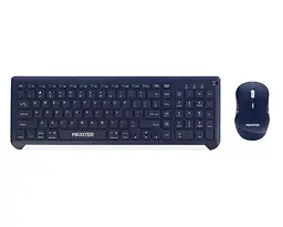 Комплект бездротовий Maxxter KMS-WCM-01BL-UA, темно-синій