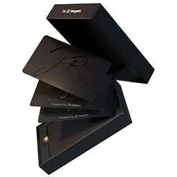 КриптогаманецьTangem 2.0 Julien Roman Wallet набір з 3 карт Чорний/Black (TG-JROM) - мініатюра 3