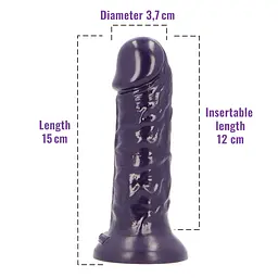 Фалоімітатор з ароматом ожини Toyz4lovers Delicious Dildo Berries, 15 см - мініатюра 4