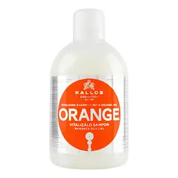 Шампунь для волосся Kallos Cosmetics KJMN Orange зміцнюючий з маслом апельсина, 1 л - мініатюра 2