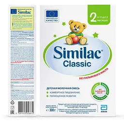 Суха молочна суміш Similac Classic 2, 300 г - мініатюра 2