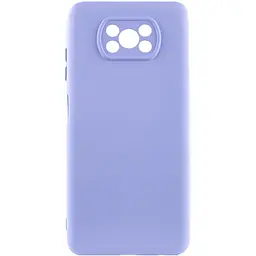Чохол Silicone Cover Ummi Lakshmi Full Camera (AA) для Xiaomi Poco X3 NFC / Poco X3 Pro Бузковий / Dasheen