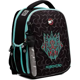 Рюкзак шкільний каркасний Yes Robohero H-100