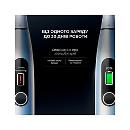Електрична зубна щітка Oclean X Plus Pro Digital Silver (6970810556179) - мініатюра 8
