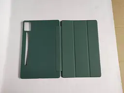 Чохол Flat для планшета Lenovo Tab P12 12.7' TB-373 FU TB-375 FC Dark Green - мініатюра 3