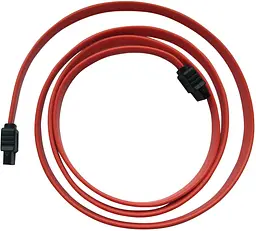 Кабель SATA 7pin, F/F, 100 см, Red