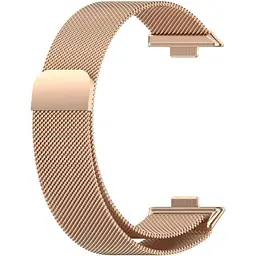 Ремінець DK CDK для Huawei Watch Fit 4 Metal Milanese Loop Magnetic (017793) (rose gold)
