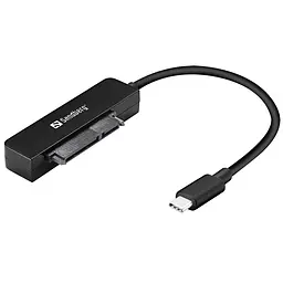 Перехідник USB 3.1 Type-С SATA III F Gen.2 Sandberg чорний