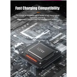 Зарядний пристрій Xiaomi MDY-13-EE 120W 6A Mi Turbo 5.0 service orig Adapter Mi 11T Pro/ Mi 12 Pro/ Mi 13 Pro/ Poco F4 GT/ Black Shark 5/ Note 13 Pro+ 5G/ Note 14 Pro+ 5G - мініатюра 4