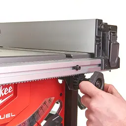 Пила настільно-циркулярна акумуляторна безщіткова MILWAUKEE, M18 FTS210-0 (каркас, аксесуари, картонне пакування) - мініатюра 10