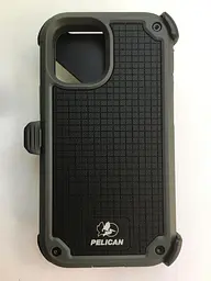 Оригінальний протиударний чохол із кліпсою Pelican Shield G10 для iPhone 12 Pro Grey аналог OtterBox Defender